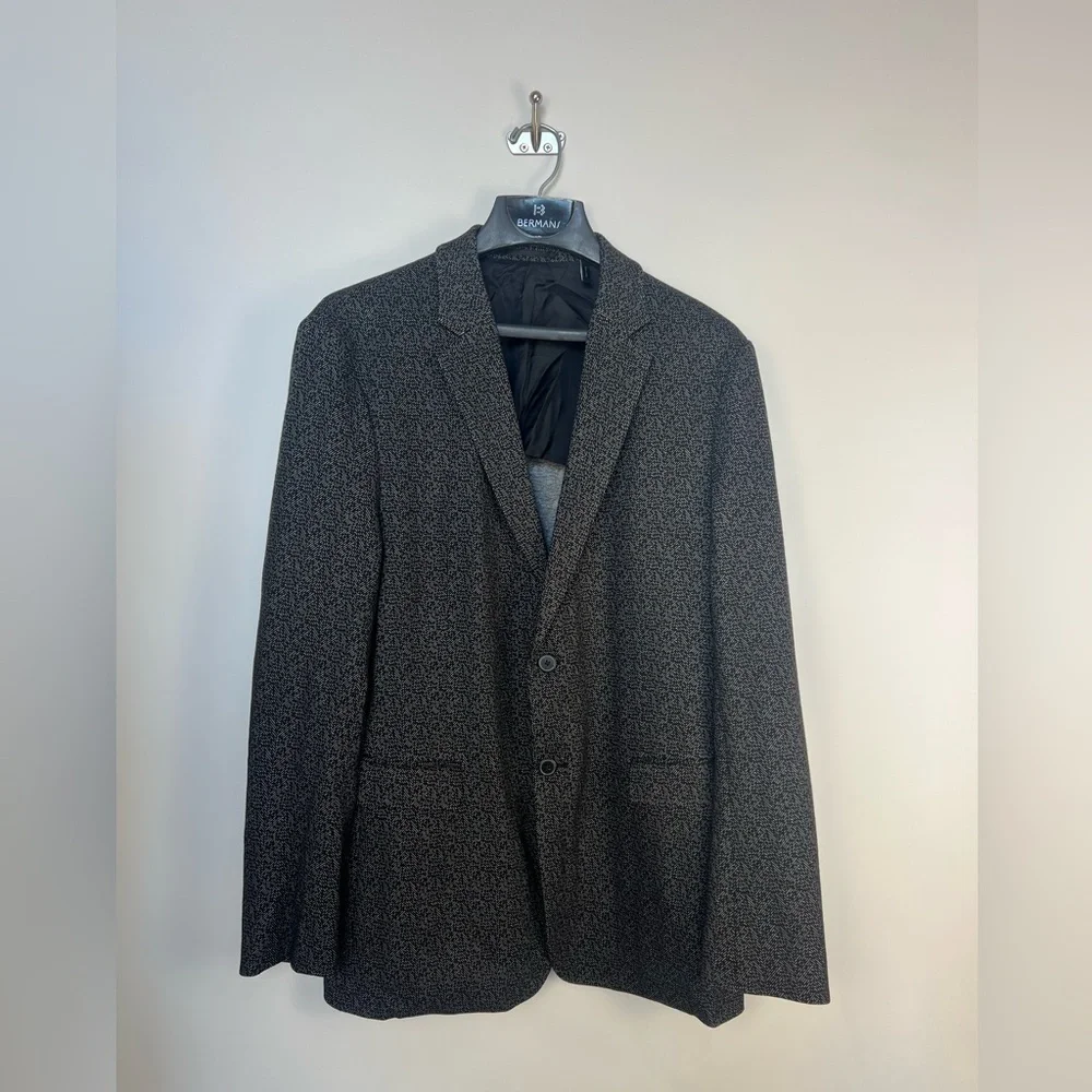 Theory‎ Clinton Herringbone Ponte Blazer Men’s Size 44